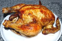 Roasted chicken